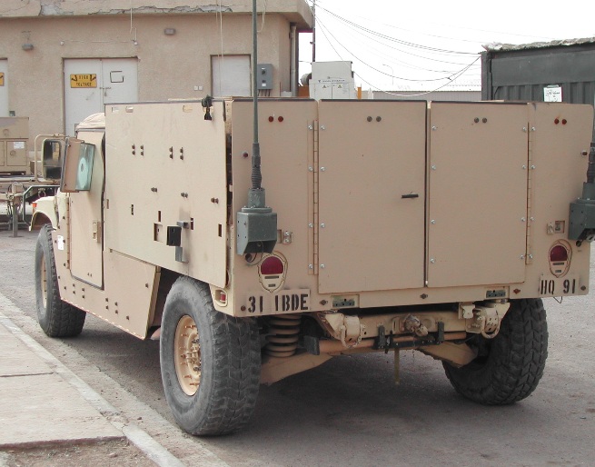 M998 HMMWV Cargo/Troop Carrier with ASK Armor Kit Photos